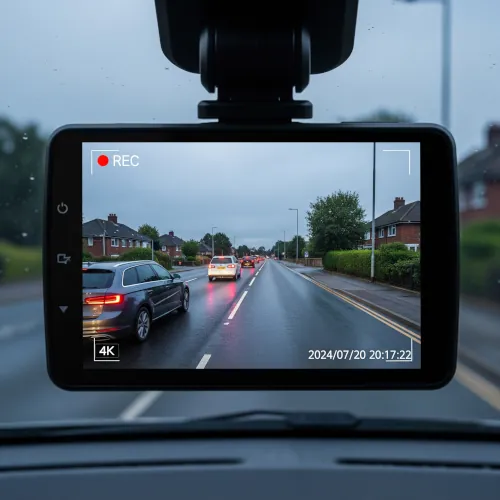 Headstone Cartech Harrow 4K dash cam video quality