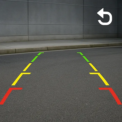 Reversing camera parking guide lines - Headstone Cartech in Harrow